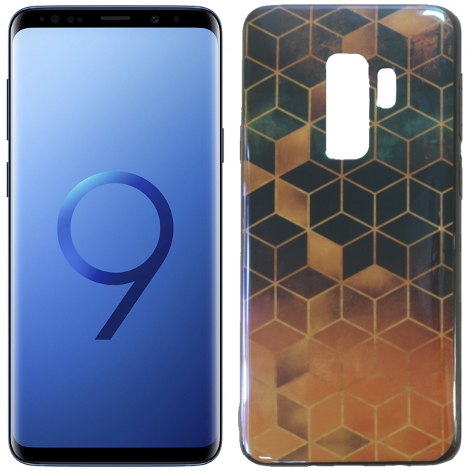 Чохол U-Like Picture series для Samsung G965 Galaxy S9 Plus Cube