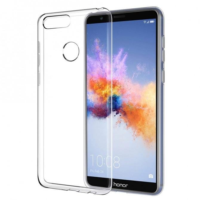 Чехол Ultra Thin Silicone Remax 0.2 mm для Huawei Honor 7x Transparent-2