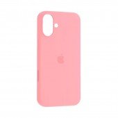 Силіконовий чохол для iPhone 16 Pink FULL Силіконовий чохол для iPhone 16 Pink FULL