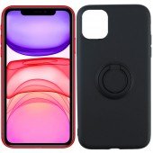Чохол Ring Color для Iphone 11 Чорний Чохол Ring Color для Iphone 11 Чорний
