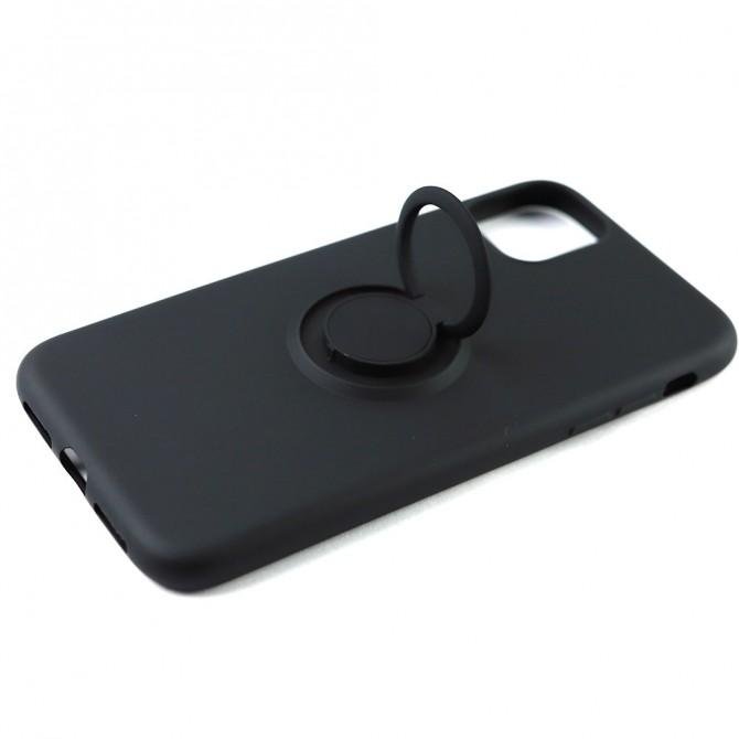 Чохол Ring Color для Iphone 11 Чорний-3