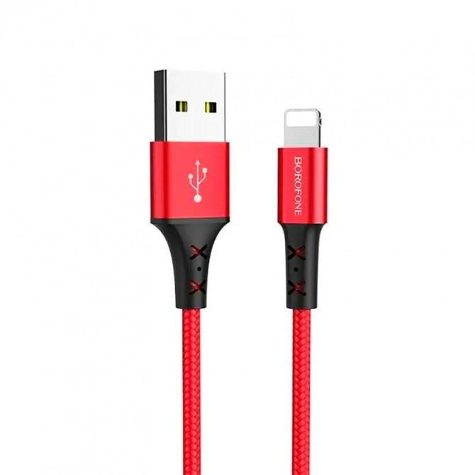 Кабель Borofone BX20 Enjoy Lightning Red 1m
