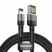 Кабель Baseus Cafule Lightning (CALKLF-GG1) Black/Grey 1m (Special edition) Кабель Baseus Cafule Lightning (CALKLF-GG1) Black/Grey 1m (Special edition)