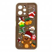 Чехол TPU Christmas Toys для Xiaomi Redmi 12 (Brown) Чехол TPU Christmas Toys для Xiaomi Redmi 12 (Brown)