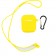 Чехол U-Like Ribbed Silicone Protective Case для Airpods Yellow