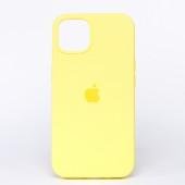 Оригинальный силиконовый чехол для iPhone 11 Лимонный FULL