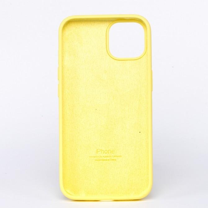 Оригінальний силіконовий чохол для iPhone 11 Лимонний FULL-2