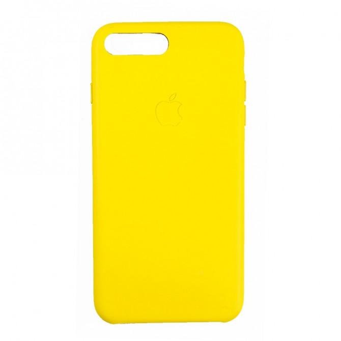 Чохол Leather Case для iPhone 7/8 Plus Yellow-1