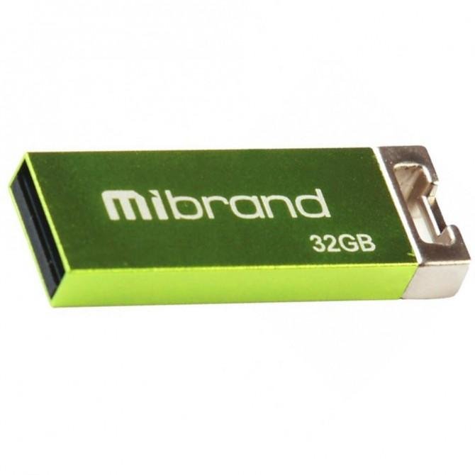 Флеш память Mibrand Chameleon 32Gb Салатовый