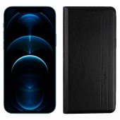 Чохол книжка Leather Gelius для iPhone 12 Pro Max Black Чохол книжка Leather Gelius для iPhone 12 Pro Max Black