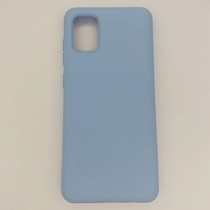 Чехол Original Soft Case Samsung A315 Galaxy A31 Светло Голубой FULL