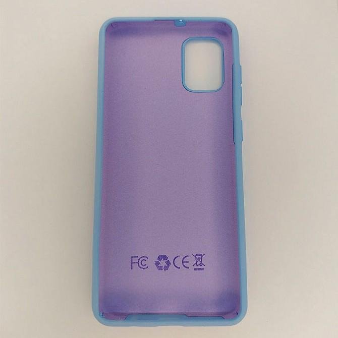 Чехол Original Soft Case Samsung A315 Galaxy A31 Светло Голубой FULL-1