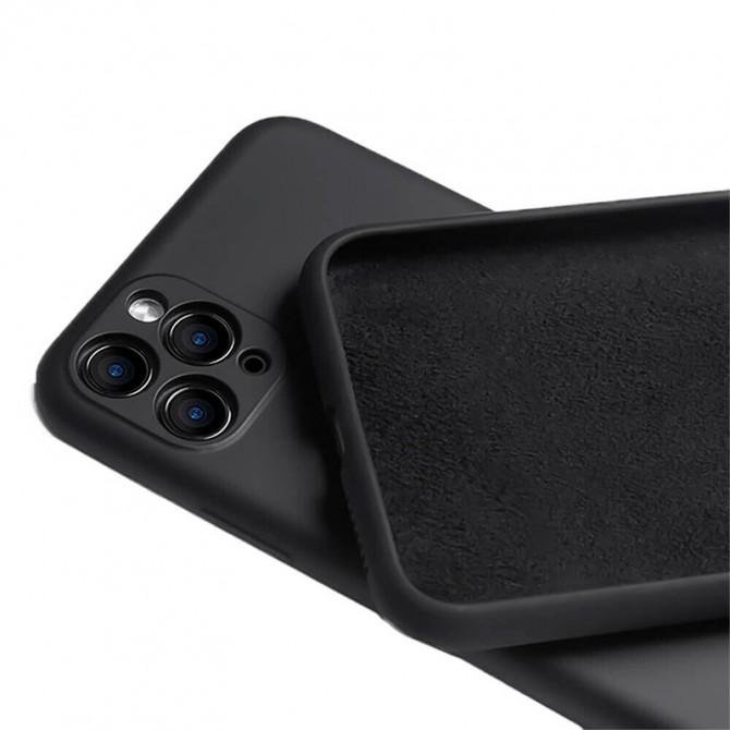 Чехол накладка Original Soft Case Xiaomi Mi 11 Черный FULL-1
