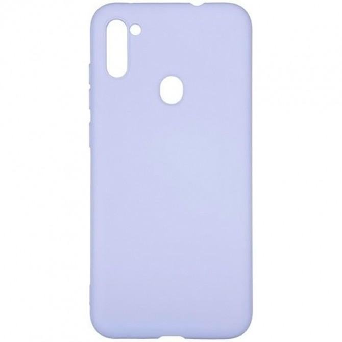 Чохол Original Soft Case Samsung A115/M115 Galaxy A11/M11 Бузковий FULL