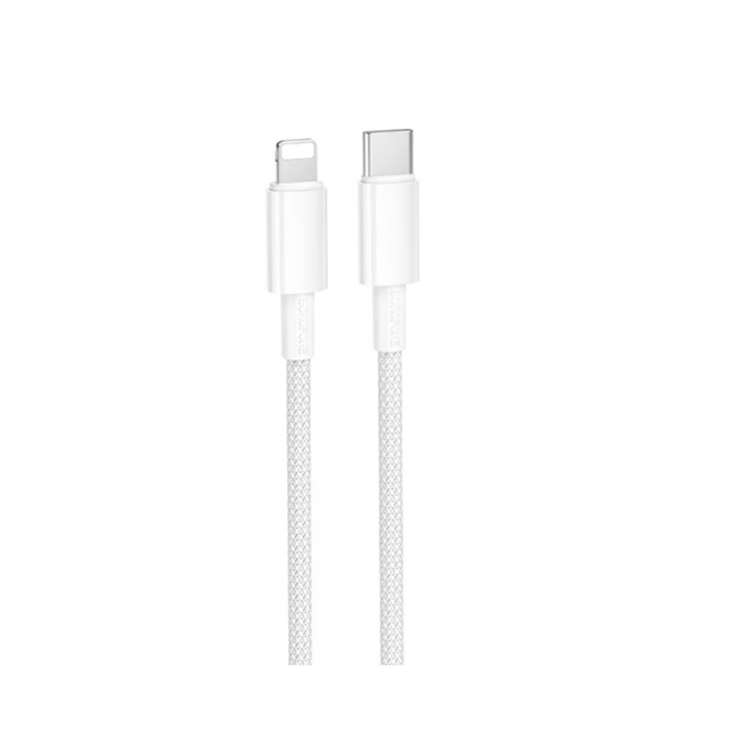 Кабель Borofone BX117 Certain Type-C to Lightning 27W White