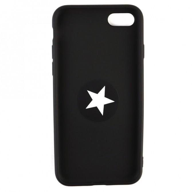 Чохол Ring Color для iPhone 7/8 Чорний-2