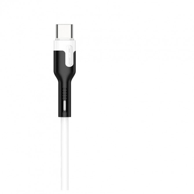 USB Cable Jellico A6 Type-C 1m 3A White