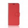 Чохол-книжка Lines Leather for Samsung A307 Galaxy A30S/A50 Red