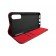 Чехол-книжка Lines Leather for Samsung A307 Galaxy A30S/A50 Red