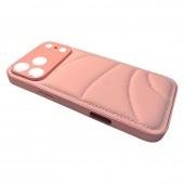 Чохол-накладка Striped Jacket для iPhone 17 Pro Pink