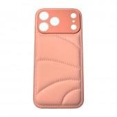 Чехол-накладка Striped Jacket для iPhone 17 Pro Max Pink