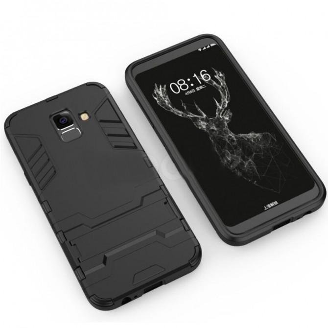 Чохол HONOR Hard Defence Series для Samsung A600 Galaxy A6 2018 Чорний-1