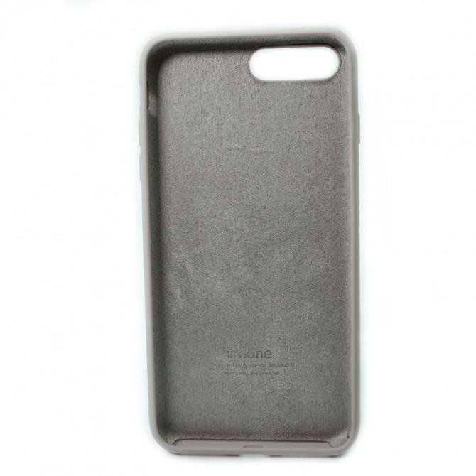 Cиликоновый чехол для iPhone 7/8 Темно Бежевый FULL-1