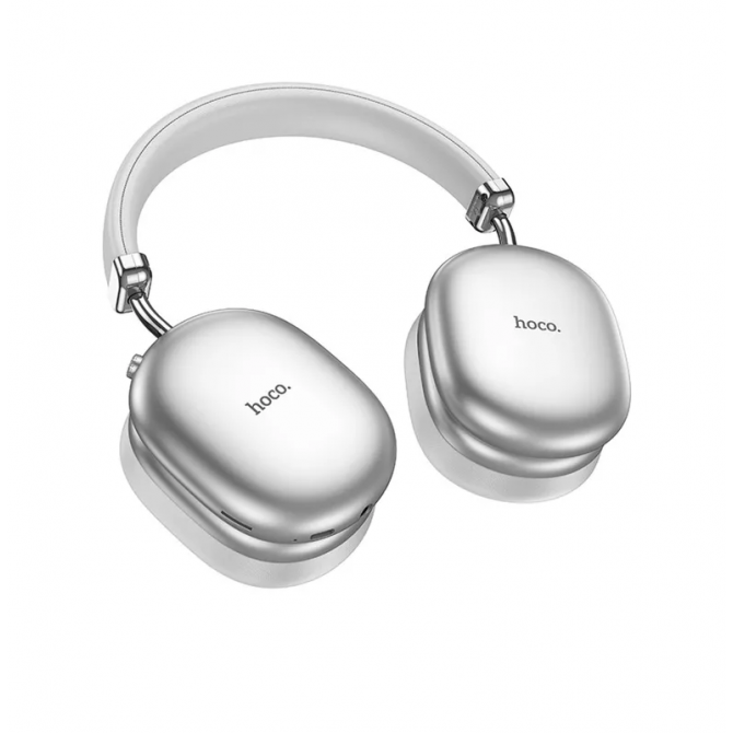 Навушники Bluetooth Headset Hoco W35 ANC Max Auspicious Silver-1