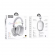 Навушники Bluetooth Headset Hoco W35 ANC Max Auspicious Silver