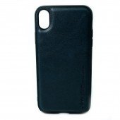 Чехол X-Level Leather series iPhone Xr Blue