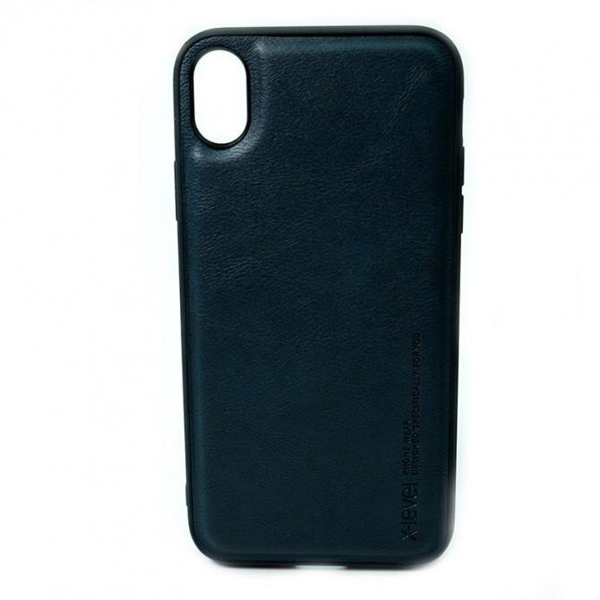 Чехол X-Level Leather series iPhone Xr Blue