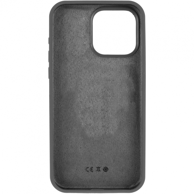 Силиконовый чехол Magsafe для iPhone 15 Pro Dark Gray FULL (NO LOGO)-2