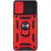 Чехол HONOR Hard Defence Series Xiaomi Redmi Note 10 Pro Red (with Camshield and magnet)