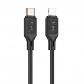Кабель Hoco X90 Cool for Type-C to Lightning 20W Black 1m Кабель Hoco X90 Cool for Type-C to Lightning 20W Black 1m