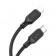 Кабель Hoco X90 Cool for Type-C to Lightning 20W Black 1m