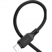 Кабель Hoco X90 Cool for Type-C to Lightning 20W Black 1m Кабель Hoco X90 Cool for Type-C to Lightning 20W Black 1m