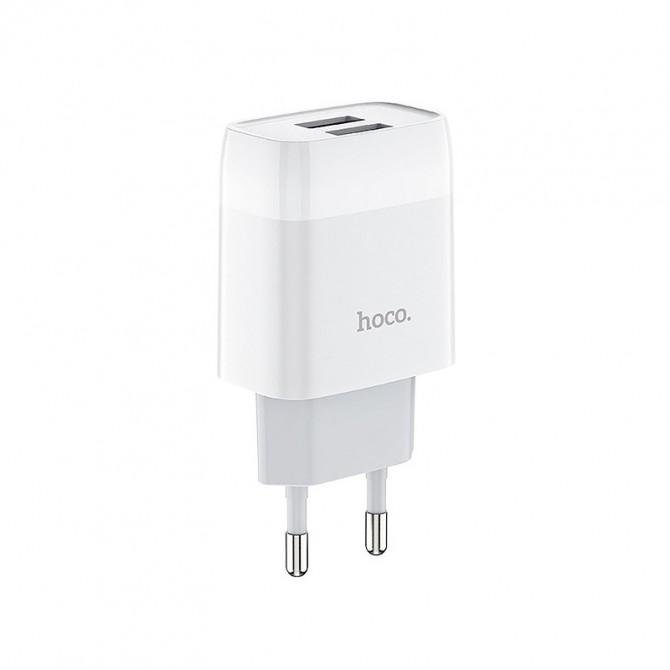 МЗП 2USB Hoco C73A White (2.4A)