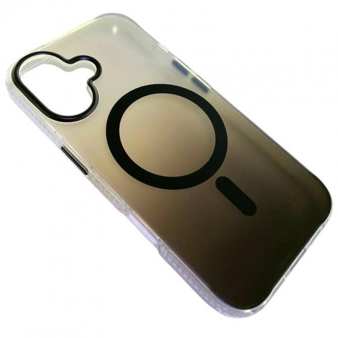 Чохол TPU+PC Phantom with MagSafe для Apple iPhone 16 (6.1") Black-3