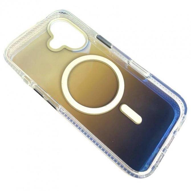 Чохол TPU+PC Phantom with MagSafe для Apple iPhone 16 (6.1") Black-5