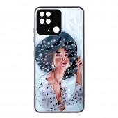 Чехол Prisma Ledies для Xiaomi Redmi 10c/Poco C40 Girl in a hat