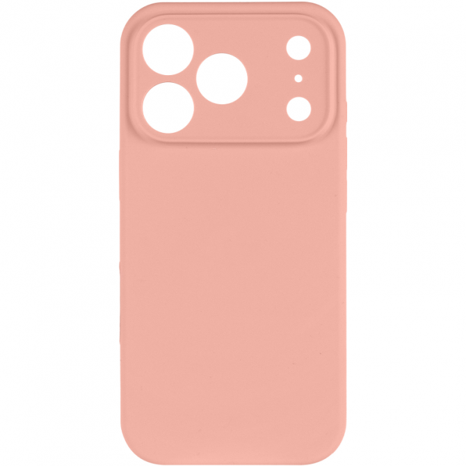 Силиконовый чехол для iPhone 17 Pro Max Pink Sand FULL (NO LOGO)