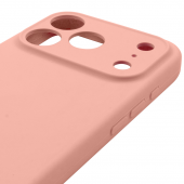 Силиконовый чехол для iPhone 17 Pro Max Pink Sand FULL (NO LOGO)