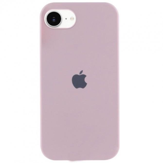 Силиконовый чехол для iPhone 16e Chalk Pink FULL