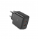 Мережевий зарядний пристрій 2Type-C Hoco N35 Streamer PD 45W GaN Black
