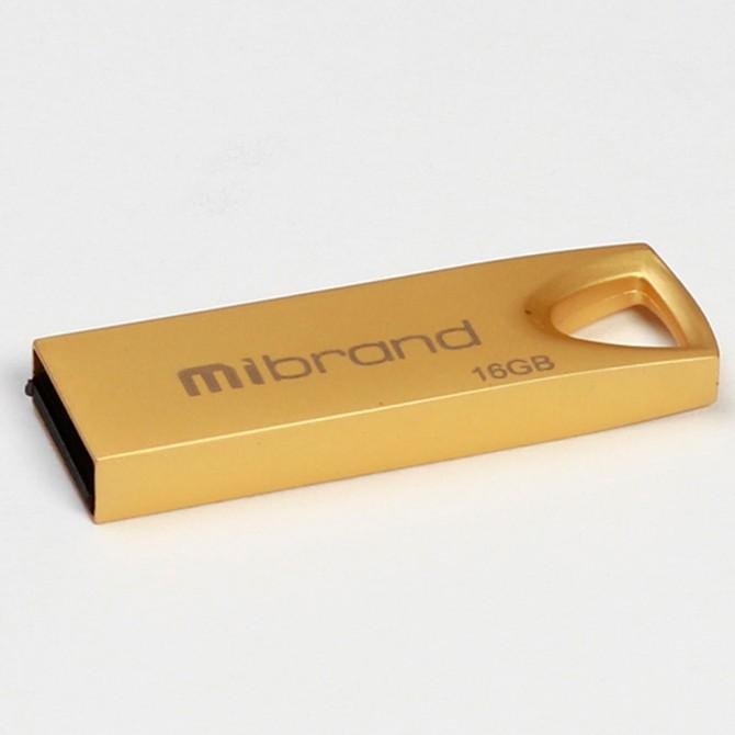 Флеш-память Mibrand USB 2.0 16Gb Taipan Золотой