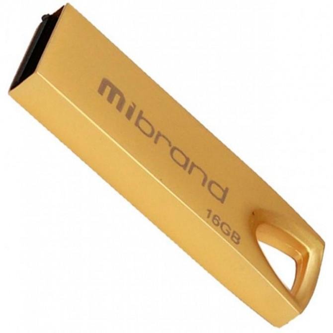 Флеш-память Mibrand USB 2.0 16Gb Taipan Золотой-1