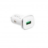 Автомобильное зарядное устройство Borofone BZ12A Lasting QC3.0 1USB 3A White Автомобильное зарядное устройство Borofone BZ12A Lasting QC3.0 1USB 3A White