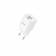 Сетевое зарядное устройство Hoco C147A 20W/1 Usb + 1 Type-C White