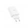 Мережевий зарядний пристрій 1USB + 2Type-C Hoco C99A PD20W+QC3.0 White