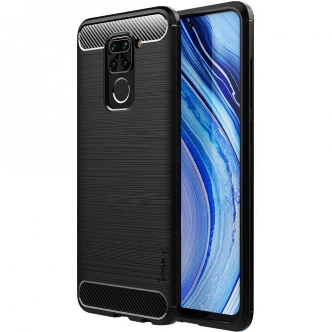 Чехол iPaky Slim Series для Xiaomi Redmi Note 9 Чёрный